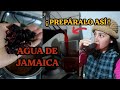 Consejo: Cómo preparar Agua de Jamaica efectiva