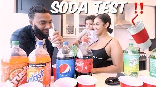 Guess That Soda Brand Challenge Ft. Baby Legend | Loser Has To Drink Baby Milk