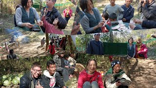 General Manager, ARI Japan Dedicates Rural Organic Garden at Thüvopisü Village.