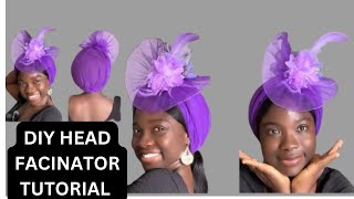 How to Make FACINATOR Hat Headwrap For Beginners