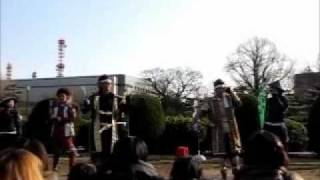 名古屋おもてなし武将隊～金色のノッポさん～2012.01.22