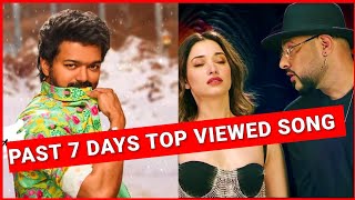 Past 7 Days Most Viewed Indian Songs on Youtube [23 March 2022] ToperList music view video channel