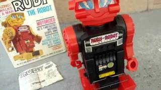 1968 Vintage Toy RUDY THE ROBOT by Remco