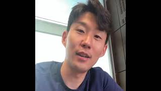 Heung min Son's message to Spurs fans after renewing his contract