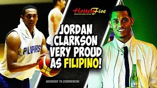 WOW! PROUD PINOY TALAGA SI JORDAN CLARKSON (CLARKSON SHOWS HOW PROUD HE IS ON A TV COMMERCIAL)