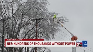 NES: Hundreds of thousands without power in Nashville