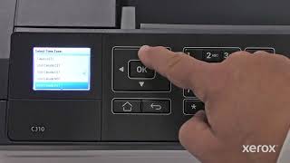 Xerox® C310 Color Printer Power On and Wi-Fi Setup