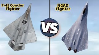 F-45 Condor vs NGAD: The Fighter Jet Battle Tearing the U.S. Military Apart!