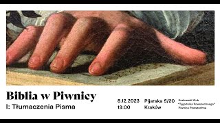 Biblia w Piwnicy I: Tłumaczenia Pisma - Marcin Majewski, Maciej Radecki