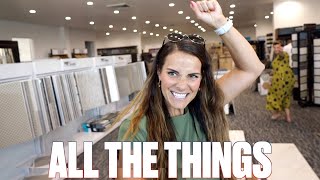 DREAM HOME SHOPPING | PICKING OUT ALL THE THINGS | FLOORING, LIGHTING, APPLIANCES, AND MORE