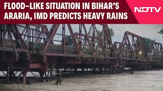 Flood Alert In Bihar | Flood-Like Situation In Bihar’s Araria, IMD Predicts Heavy Rains