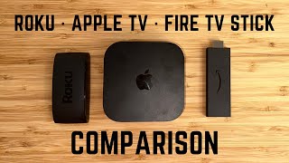 Roku vs Apple TV vs Fire Stick  - Complete Comparison