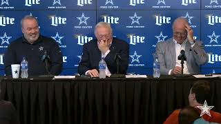 Pre-Draft Press Conference | Dallas Cowboys 2024