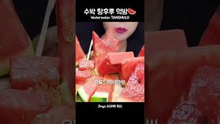 쌍따봉 날라가는 맛? 수박 탕후루🍉 #shorts