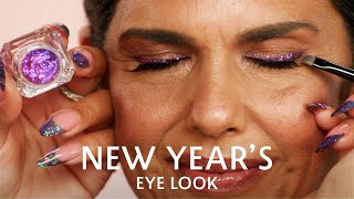 New Year’s Eve Chrome Eye Makeup Tutorial 2023 | Sephora