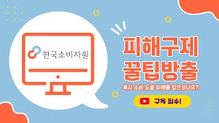 피해구제 꿀팁방출(CISS 활용)