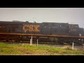 csx 5455 and his horn is broken