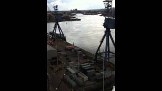 Belfast, from the top of the mast...