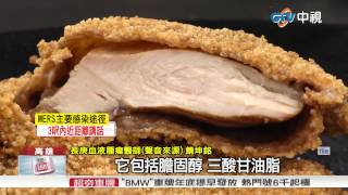 【中視新聞】一週4次鹽酥雞! 23歲女研究生腸癌逝 20150605