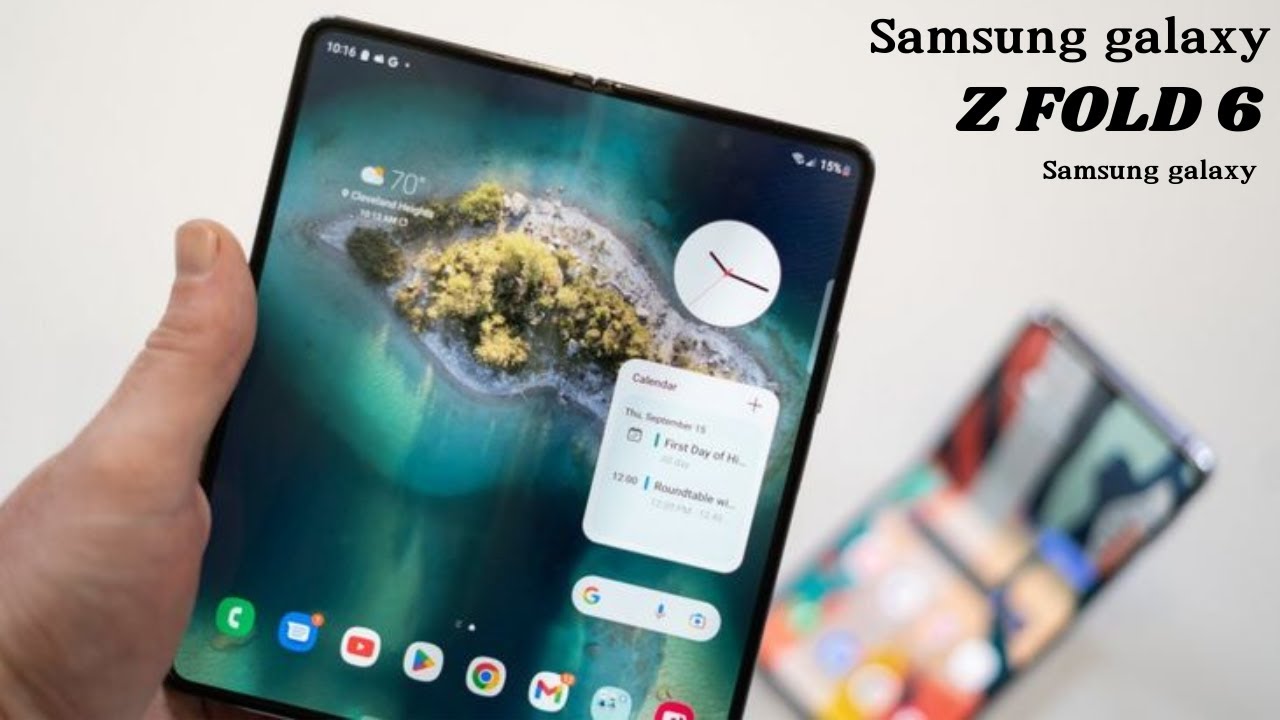 Samsung Galaxy Z Fold 6 : Exciting New Features And Upgrades! - YouTube