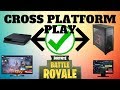 How to Cross Platform Play Fortnite - Updated Easiest Way (3 Easy Steps) - PS4 to PC