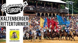 Kaltenberger Ritterturnier Jousting Tournament with Surviving Europe (SnapChat)