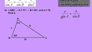 Sine Law