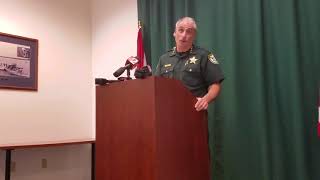 Volusia County Sheriff Mike Chitwood discusses arrest of suspect on child porn charges