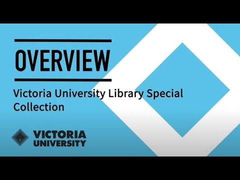 VU Special Collections Overview - YouTube