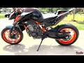 akrapovic full system exhaust ktm duke 890r no baffle