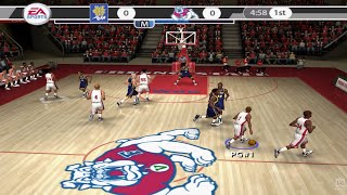 NCAA March Madness 07 - PS2 Gameplay (4K60fps)
