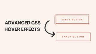Advanced CSS Button Hover Effect With Html & Css Only