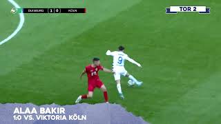 Tor 2: Alaa Bakir  vs. Viktoria Köln | Kiste des Jahres 2022 | ZebraTV