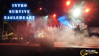 Stratovarius - Intro, Survive, Eagleheart - Rock n' Beer 2024 (Sardinia, Italy)