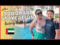 LIVING DUBAI 🧡 ABU DHABI STAYCATION (Crowne Plaza Yas Island) || Me, myself & Irish