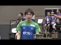 【卓球 tリーグ公式】tラリー 丹羽孝希 vs 松平 健太 niwa koki vs kenta matsudaira vol.2 2019 t.league