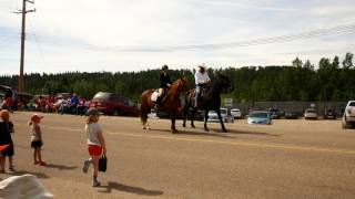 Canadian Hay Ranch - Parade in Cremona with Superbe and Hatsue