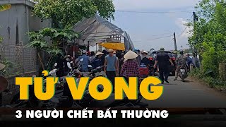 Điều tra 3 người trong một nhà tại Thái Bình chết bất thường