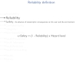 reliability 1 introduction