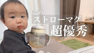 【育児用品】一発でストローをマスターしたのでお勧めします！【ラクマグ】