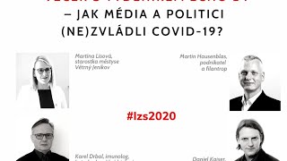 LŽŠ 2020: Večer s týdeníkem Echo 24 – Jak média a politici (ne)zvládli Covid-19?