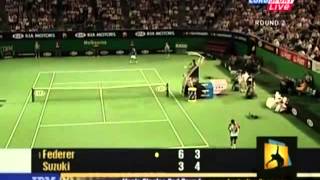 Roger Federer vs Takao Suzuki 2005 Australia 2nd round