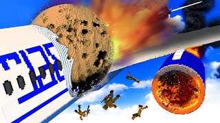 Realistic Meteor Apocalypse Destruction 😱 Teardown