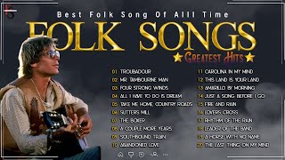 Beautiful Folk Songs 💯The Best Of Classic Folk Songs 70's 80's 90's💯 ( Video & Lyric )