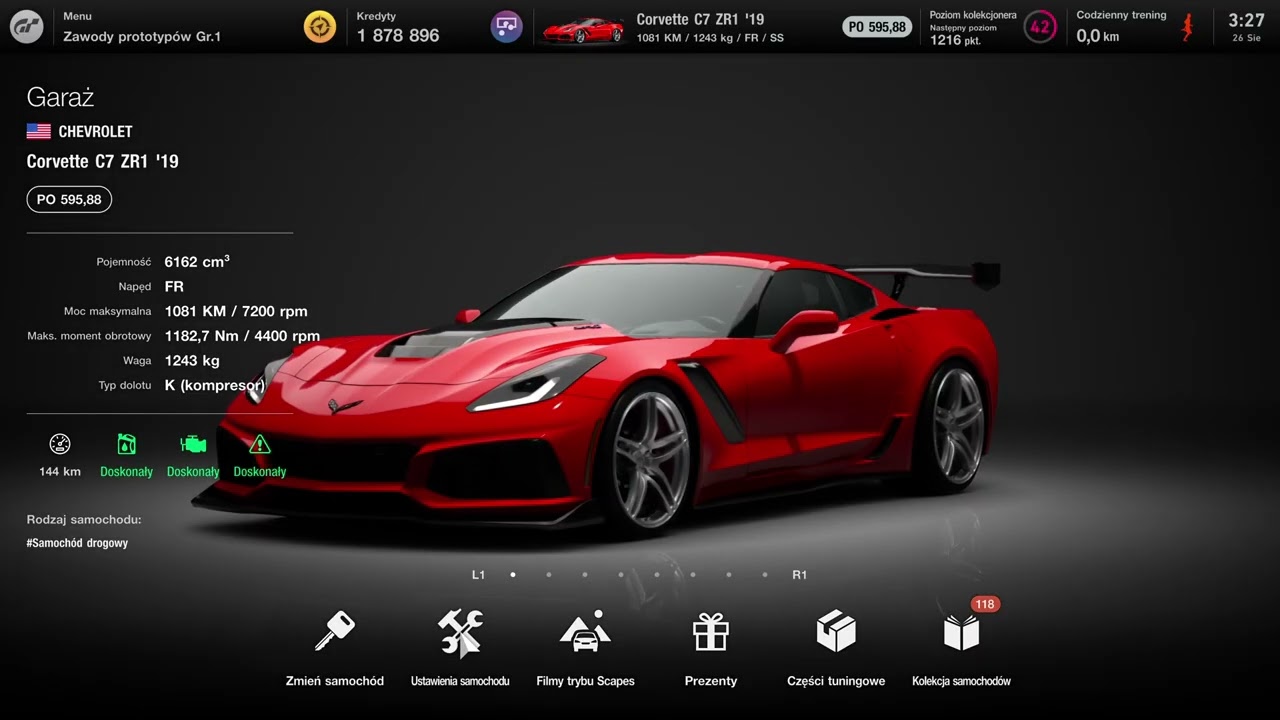 Gran Turismo 7 1 20 600pp Corvette C7 Zr1 Tune Youtube