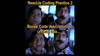 React Js | Coding Practice 2 | Code in Description | NXTWAVE | CCBP | Boxes.