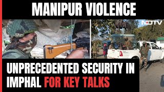 Manipur Violence | Central Team In Manipur For Talks With Local Group Amid Unprecedented Security