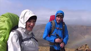 Iceland Laugavegur Trail WINDY !