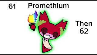 (REUPLOAD) The Periodic Table but it is with Element Cattos