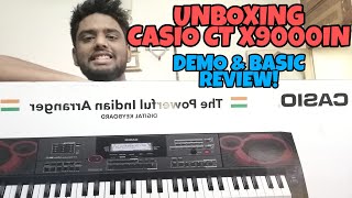 Casio CT-X9000IN | Unboxing Video | Demo and Basic Reviews | Aayush Srivastava